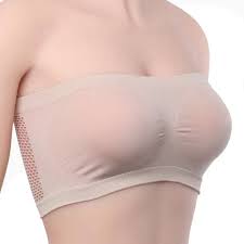 Girls New Style Seamless Strapless Bra Free Size Bra Multicolor Without Wires and Hooks